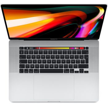 Macbook Pro Touch Bar 16" 2019 Core I7 2,6 Ghz 16 Gb 1 Tb Ssd Plata - Producto Reacondicionado Grado A. Seminuevo.