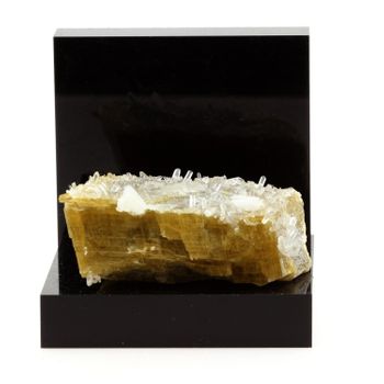 Sideritis Y Cuarzo Natural De Francia, Saint -pierre -de -méage - Energy Healing Pierre, Mineral Raro - 202.9 Ct - Certificado De Autenticidad Incluido | 45 X 30 X 20 Mm