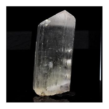 Spodumene - Pierre Natural De Afganistán, Dara -i -pech District - Piedra Precious, Litio, Blanco, Certificado De Autenticidad Incluido | 356.9 Ct - 62 X 25 X 17 Mm