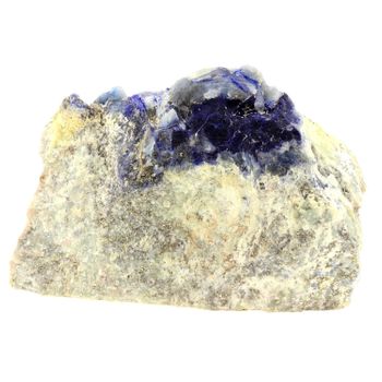 Afganita - Pierre Natural De Afganistán, Provincia De Badakhshan - Mineral Bleu Raro, Cristal De Alta Calidad | 2905.0 Ct - Certificado De Autenticidad Incluido | 100 X 62 X 53 Mm