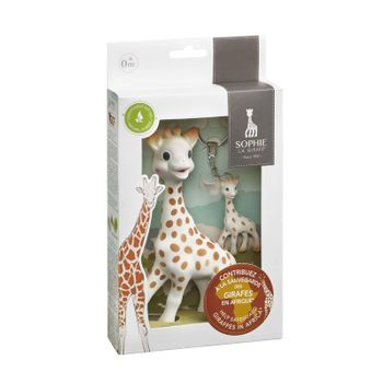 Pack Edición Limitada Sophie La Girafe Y Un Llavero Réplica En Miniatura