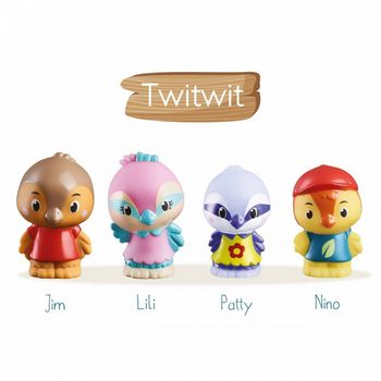 Klorofil Lote De 4 Personajes &quot;twitwit&quot;