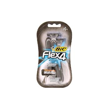 Maquinillas Afeitar Bic Flex4 3+1