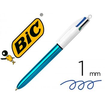 Boligrafo bic cristal ultrafine punta forma aguja 0,7 mm negro en