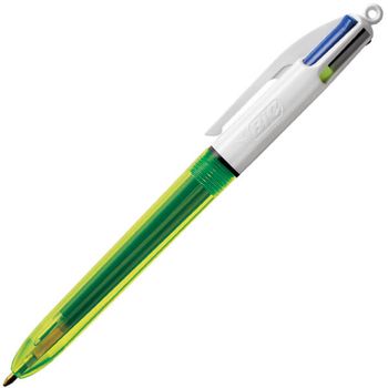 Bolígrafo Bic Fluo 4 Colores