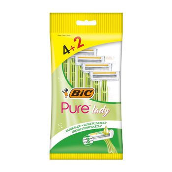 Maquinilla De Afeitar Bic Purelady (6 Uds)