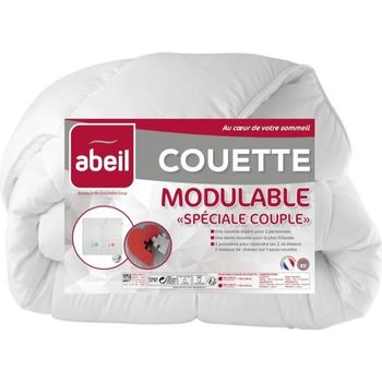 Couette Modulable Pareja Especial 220x240cm Abeil Blanco