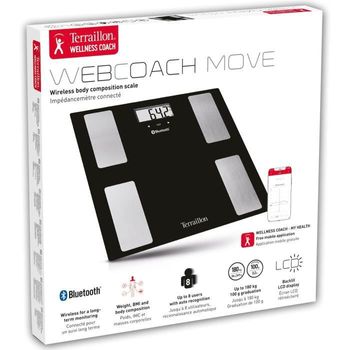 Medidor De Impedancia Conectado Web Coach Move - Terraillon