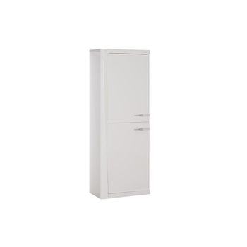 Aparador Alto Spencer  70x40x189 Cm Color Blanco Venta-unica