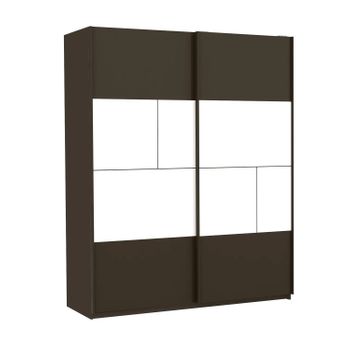 Armario De 2 Puertas Correderas L180 X H215 Cm - Prado