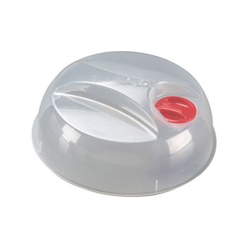 Tecnhogar - Tapa Universal Cristal Silicona 22/24/26 Cm Apta para Microondas