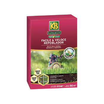 Kb Evergreen Repoblador Semillas De Césped, 1 Kg