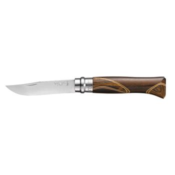 Navaja de camping trekking senderismo acero inoxidable Opinel Número 8