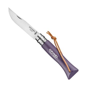 Cuchillo Opinel Baroudeur Colorama - N6 Gris Violeta