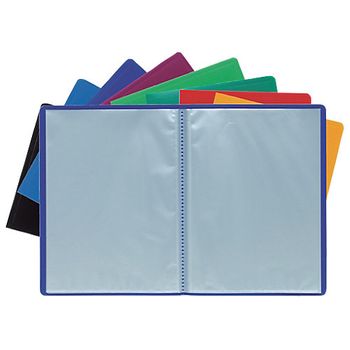 Carpeta Exacompta 10 Fundas 8512e A4 Azul Polipropileno