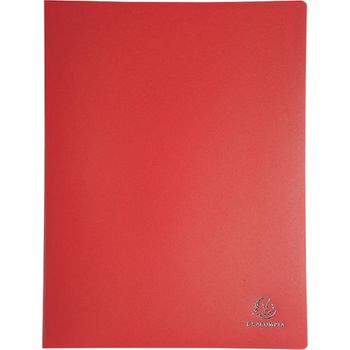 Carpeta Exacompta 10 Fundas 8515e A4 Rojo Polipropileno