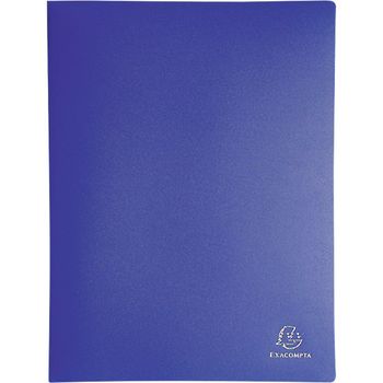 Carpeta Exacompta 30 Fundas 8532e A4 Azul Polipropileno