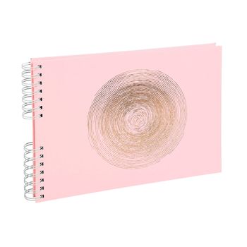 Album De Fotos Espiral Exacompta Ellipse 50 Paginas 32x22 Cm Color Rosa