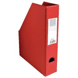 Revistero Exacompta Rojo Pvc 7 (a) X 24 (p) X 32 (h) Cm