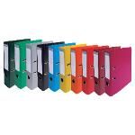 Exacompta Archivador Palanca 10ud A4 320x290x70mm Colores Surtidos 53074e