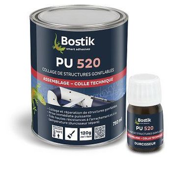 Bostik Bostik Pu 520 Kit Resina 750 Ml + Endurecedor 30 Ml Marr&oacute;n 300 Ml