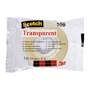 Scotch - Sco Cta Adh Transp. 19mmx33m 5501933e