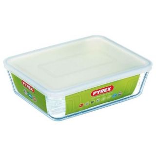 Pyrex Recipiente Rectangular Con Tapa 25x20 2, 7 243 con Ofertas