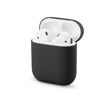 Protección De Casos Ultrafinos Para Airpods - Negro