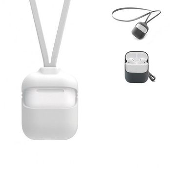 Protección De Casos Amigable Conectado Para Airpods - White