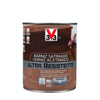 Barniz Interior Ultra Resistente Satinado - Incoloro 750 Ml