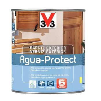 Barniz Exterior Agua Protect Incoloro 0.75l