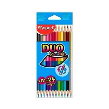 Maped L?pices De Colores Duo Color?peps Bicolor -estuche De 12-