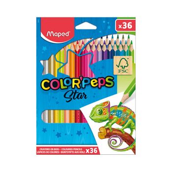 Lápices De Colores Maped 36 Unidades