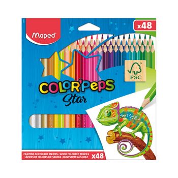 Lápices De Colores Maped 48 Unidades