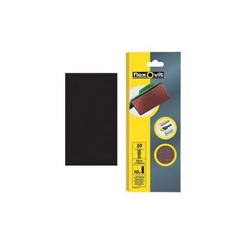 Hoja Papel Oxido Aluminio Grano 50 10 Uds Flexovit 93 X 230 Mm