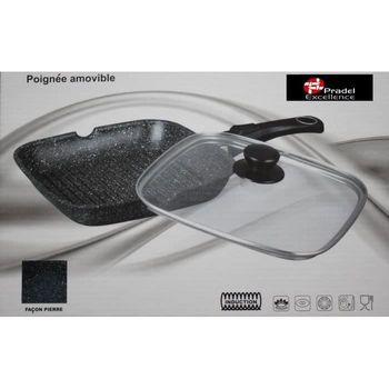 Grill Eléctrico Sin Humos De 1250w Con Parrilla De Aluminio Antiadherente  Bn3673 Superficie 25,5×30,5cm con Ofertas en Carrefour