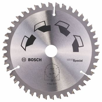 Disco Multimaterial Bosch Para Sierra Circular 160 X 20/16 Mm 42 Dientes