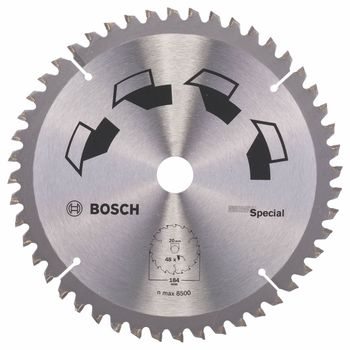 Disco Multimaterial Bosch Para Sierra Circular 184 X 16 Mm 48 Dientes