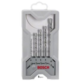 Broca Hormigon Ladrillo Juego 05pz 04/5/6/6/8 Mm X-pro Cyl-3 Bosch