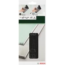 Set De 5 Hojas De Lija Para Lijadora Manual Bosch 93 X 239 Mm 120 G