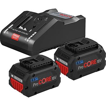 Bosch Juego De Iniciacion 2 X Procore18v 8.0ah + Gal 18v-160 C + Gcy 42 Professional