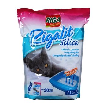 Riga Litter Silica Doypack - Para Gatos - 2,2kg
