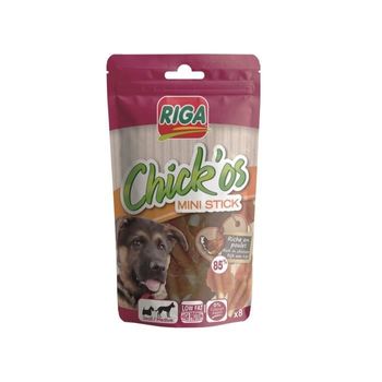 Filete De Pollo Riga Chick'os - Mini Palo X 8 - Bolsa De 65 G