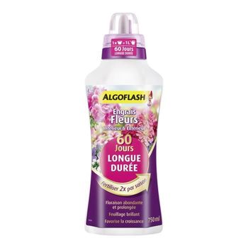 Fertilizante De Flores De Larga Duración 60 Días 750 Ml Algoflash