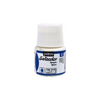 Vernice Textil Setacolor Opaca - Blanco - 45 Ml