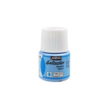 Vernice Textil Setacolor Opaca - Cielo Azul - 45 Ml