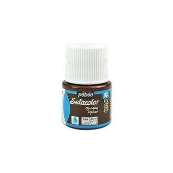 Vernice Textil Setacolor Opaca - Chocolate - 45 Ml