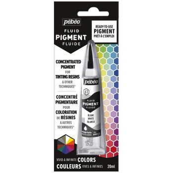 Colorante Pigmentado Para Resina - Blanco - 20 Ml