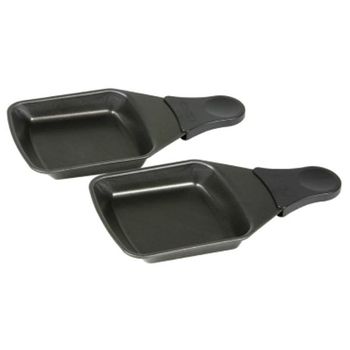 Tefal 2 Tazas Cuadradas Antiadherentes Para Parrilla Raclette - Xa400202