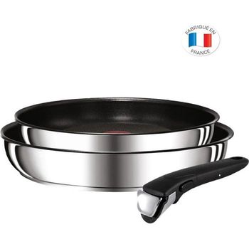 Juego de 2 Sartenes Tefal Ingenio Expertise 24 y 28 cm con Mango Extraíble:  La solución inteligente para tu cocina – Shopavia